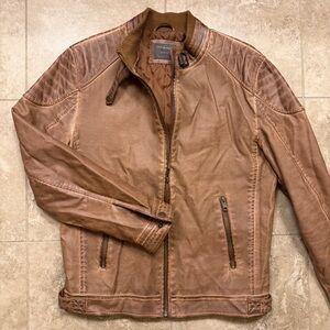 Men’s Faux Leather Jacket